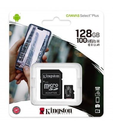 KINGSTON Canvas Select Plus microSD 128GO