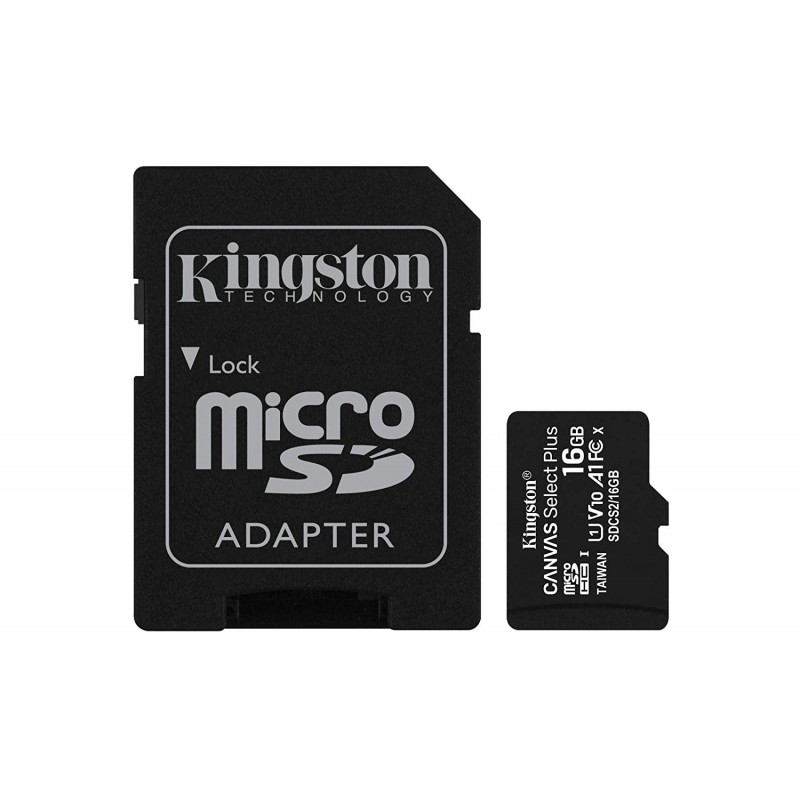 KINGSTON Canvas Select Plus microSD 16GO