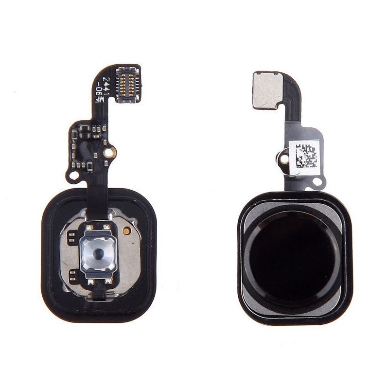 Bouton Home Avec Nappe Pour IPhone 6/6 Plus Blanc - Neuf Sous Emballage
