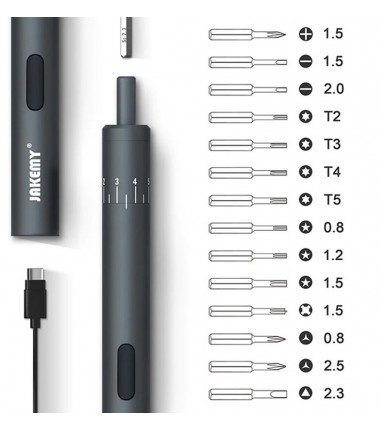 Kit Tournevis Electrique JAKEMY (JM-Y02)