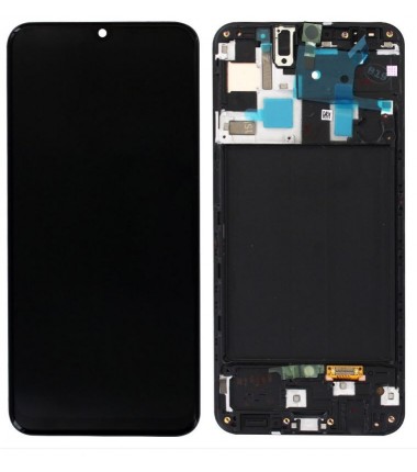 Ecran Complet OLED pour Samsung Galaxy A50s (A507F) Noir