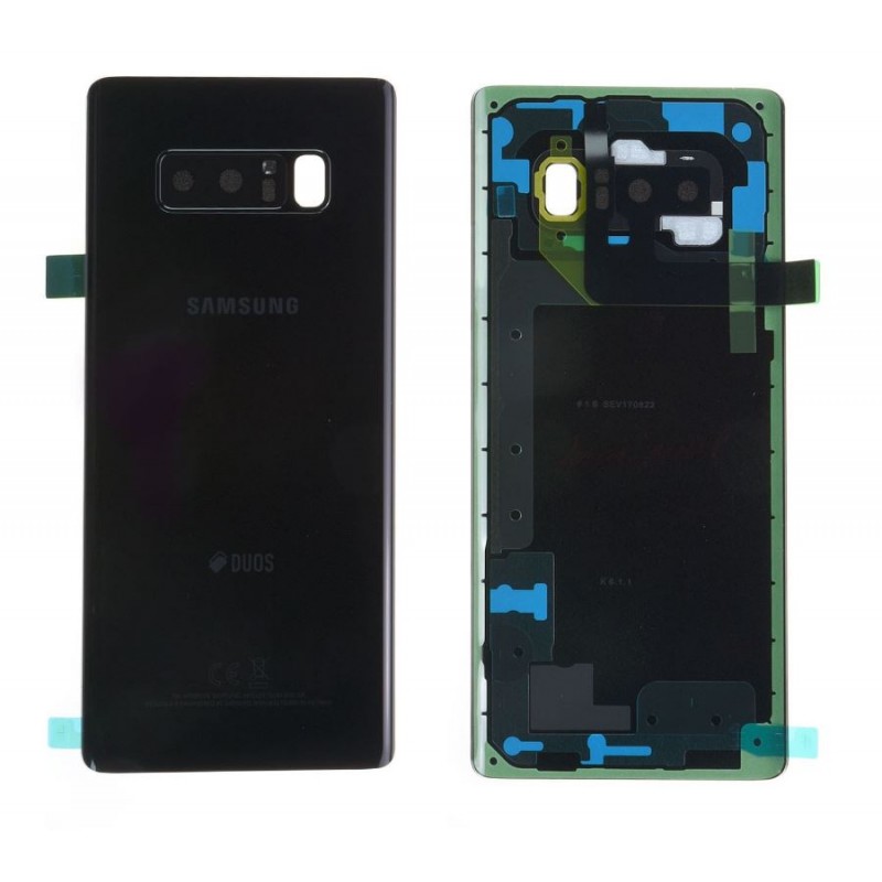 Vitre arrière Samsung Galaxy Note 8 (N950F) Noir