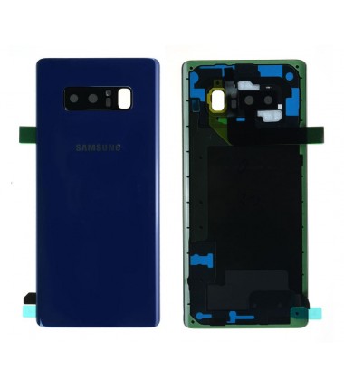 Vitre arrière Samsung Galaxy Note 8 (N950F) Bleu