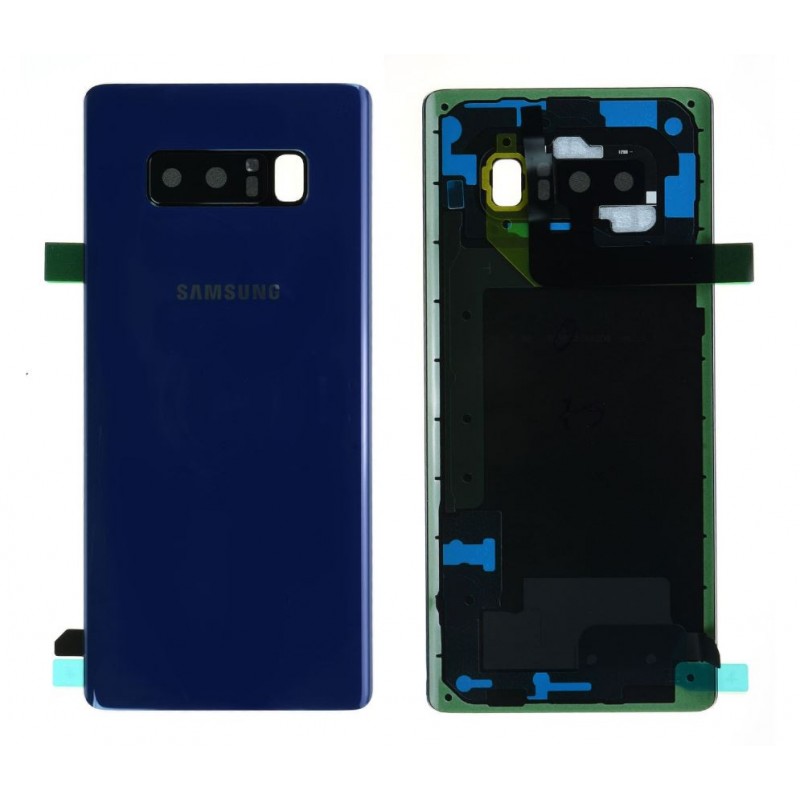 Vitre arrière Samsung Galaxy Note 8 (N950F) Bleu