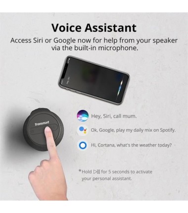 TRONSMART Enceinte Bluetooth 15W (T6 Mini) Noir