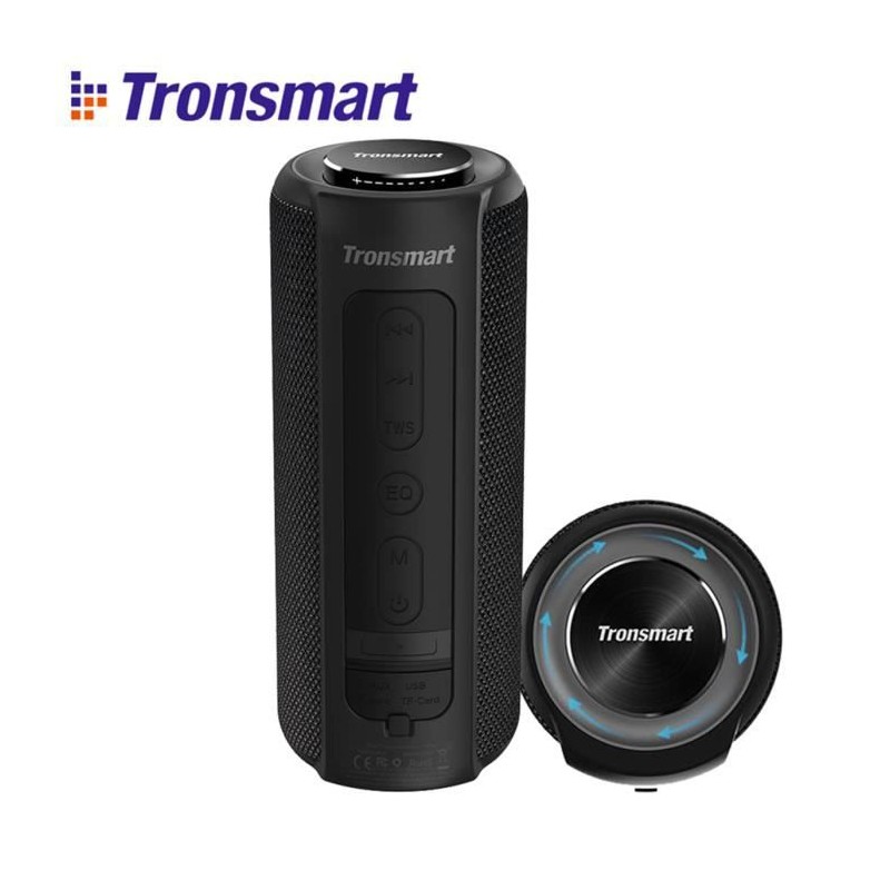 TRONSMART Enceinte Bluetooth 40W (T6 Plus Upgraded) Noir