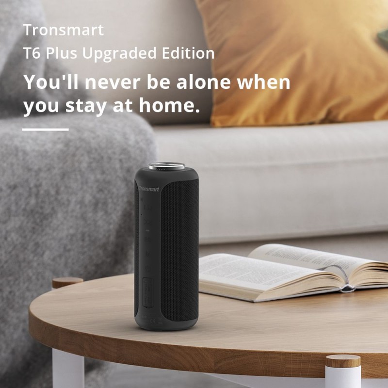 TRONSMART Enceinte Bluetooth 40W (T6 Plus Upgraded) Noir