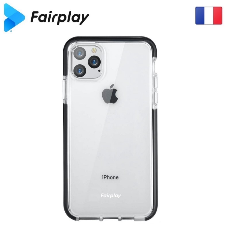 Coque Fairplay GEMINI iPhone 12/12 Pro Noir
