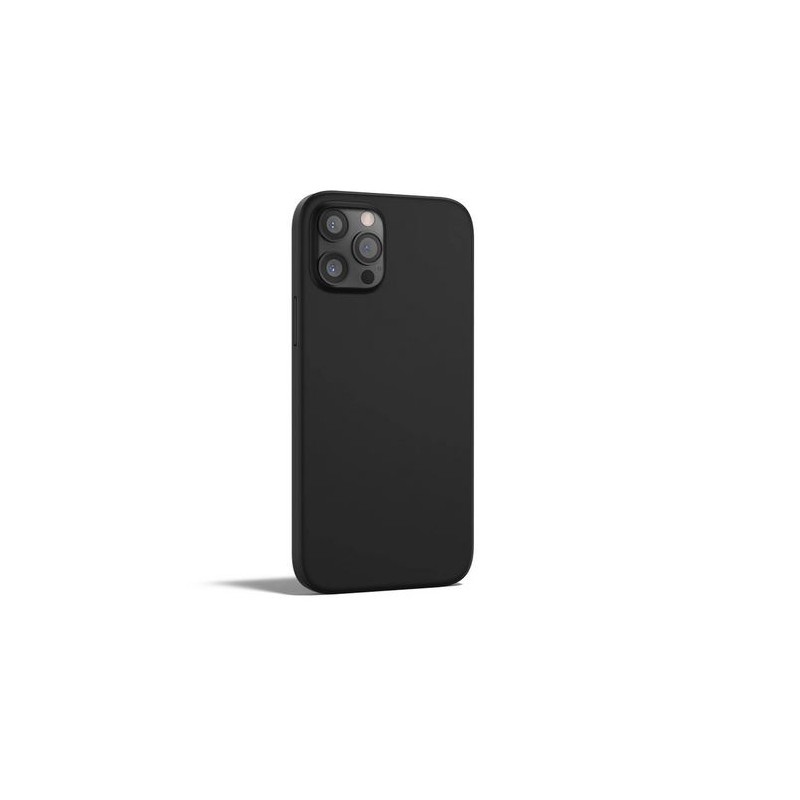 Coque en Silicone rigide iPhone 12/12 Pro Noir