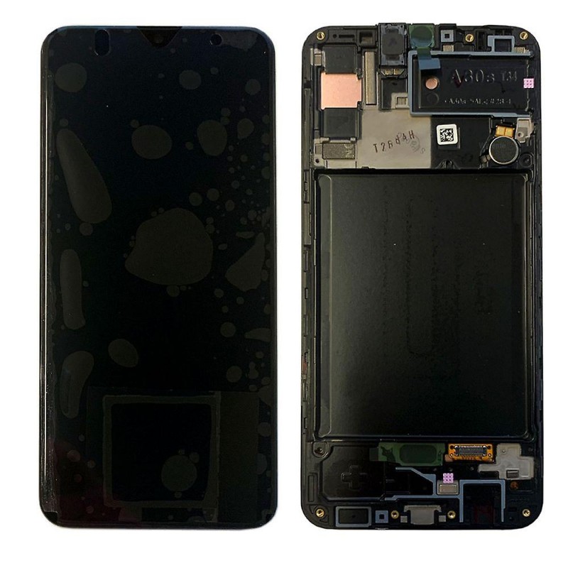 Ecran Complet OLED pour Samsung Galaxy A30s (A307F) Noir