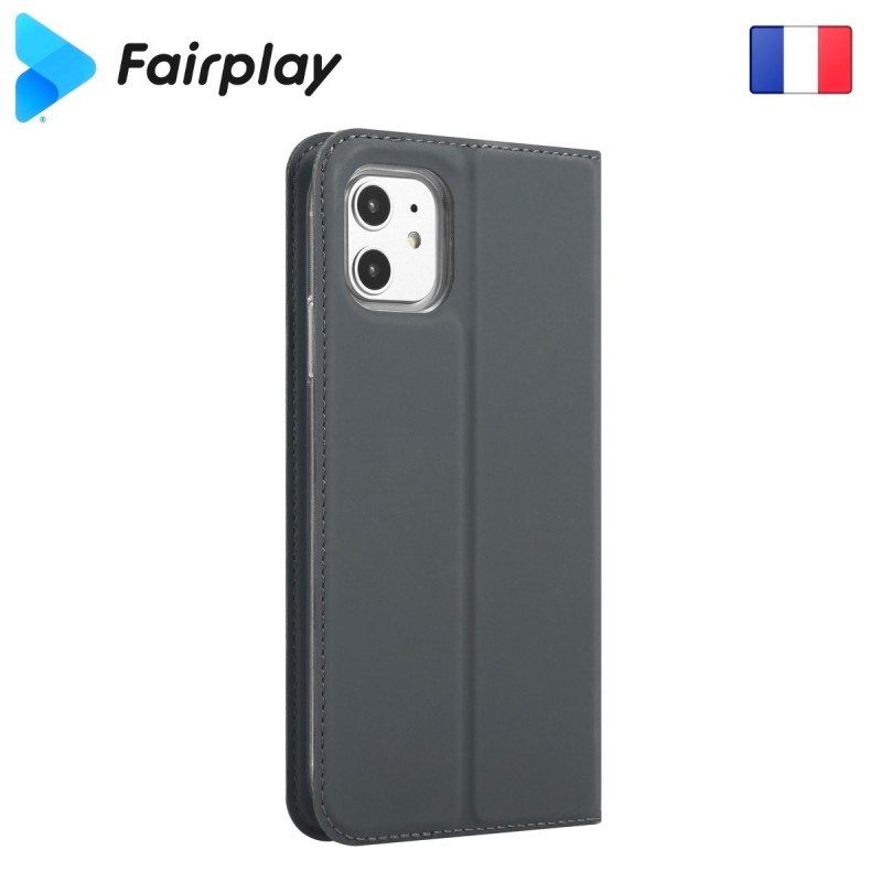 Coque Fairplay Epsilon iPhone 12 Mini Gris Ardoise