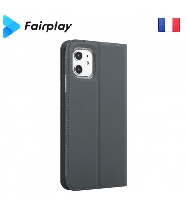 Coque Fairplay Epsilon iPhone 12 Pro Gris Ardoise