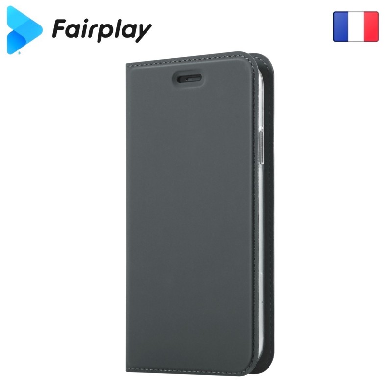 Coque Fairplay Epsilon iPhone 8 plus Gris Ardoise
