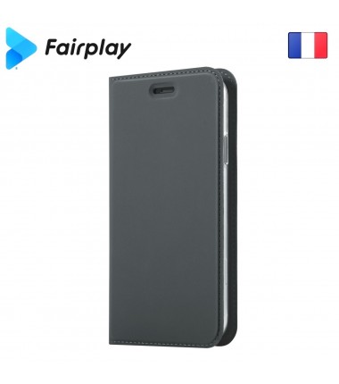 Coque Fairplay Epsilon iPhone XR Gris Ardoise