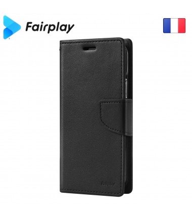 Coque Fairplay LEONIS iPhone 12 / 12 Pro Noir