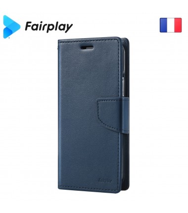 Coque Fairplay LEONIS iPhone X / Xs Bleu