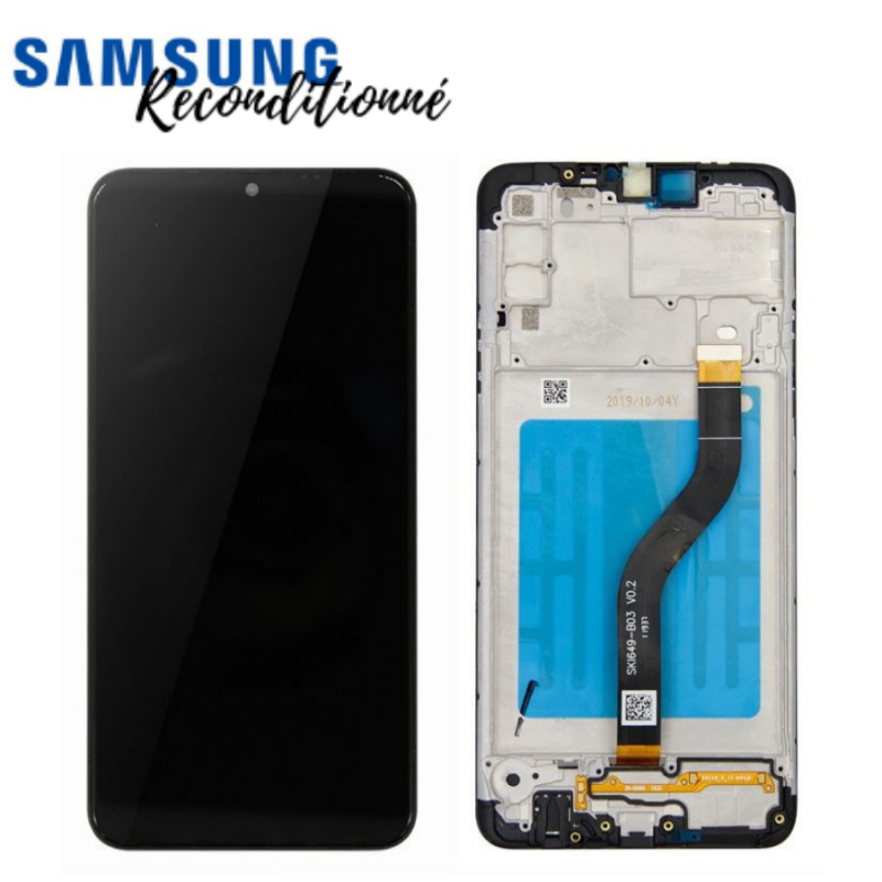 Ecran complet Samsung RECONDITIONNE Galaxy A20s (A207) Noir