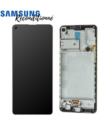 Ecran Complet Samsung RECONDITIONNE Galaxy A21s (A217F) Noir