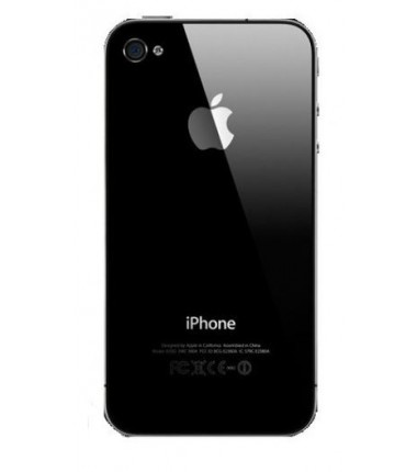 Vitre arrière pour iPhone 4 Noir