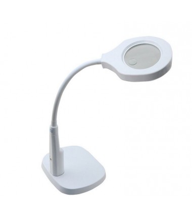 Lampe LED/Loupe BEST Blanc (BST-9145)