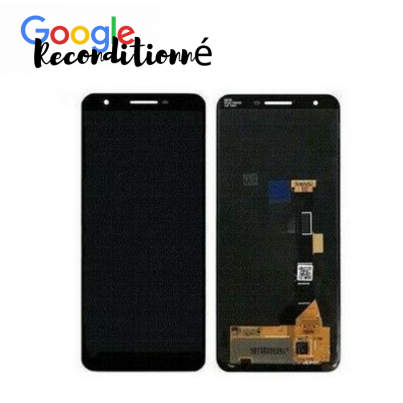 Ecran Google RECONDITIONNE Pixel 3a Noir