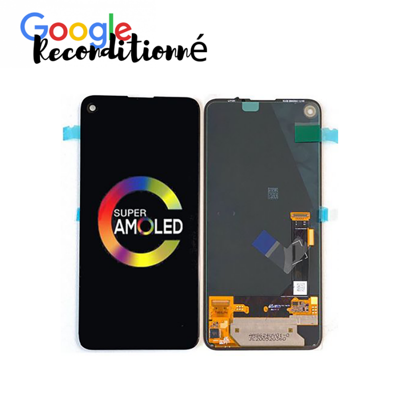 Ecran Google reconditionné Pixel 4A (5G) Noir