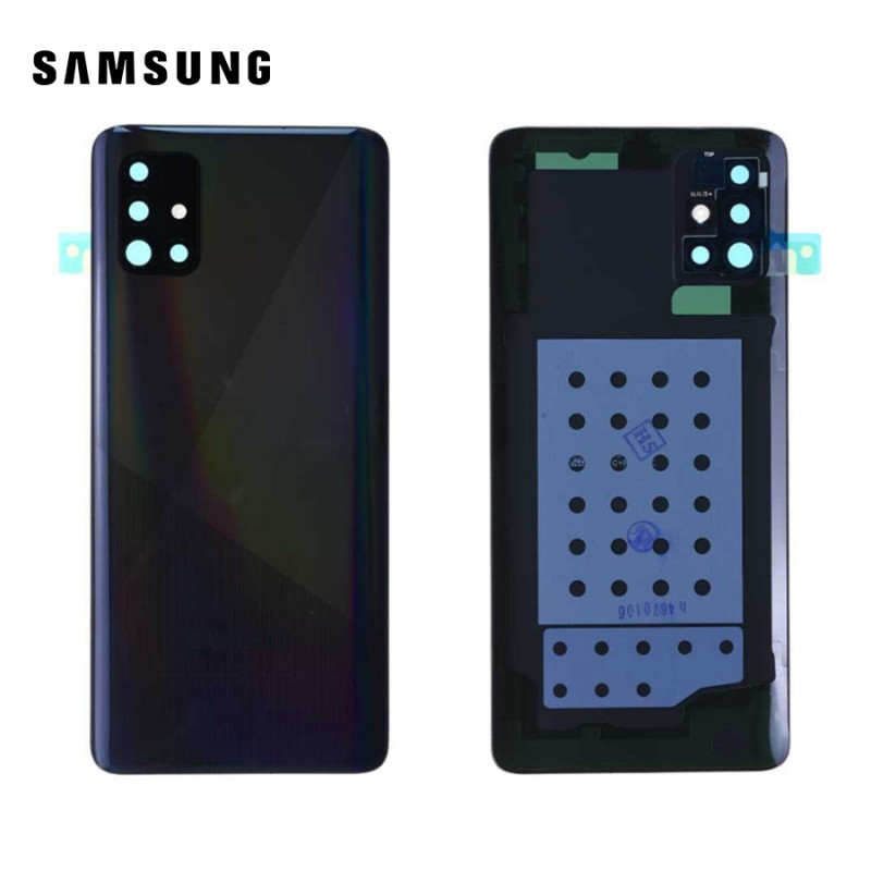 Vitre Arrière Noire Samsung Galaxy A51 5G (A516B)