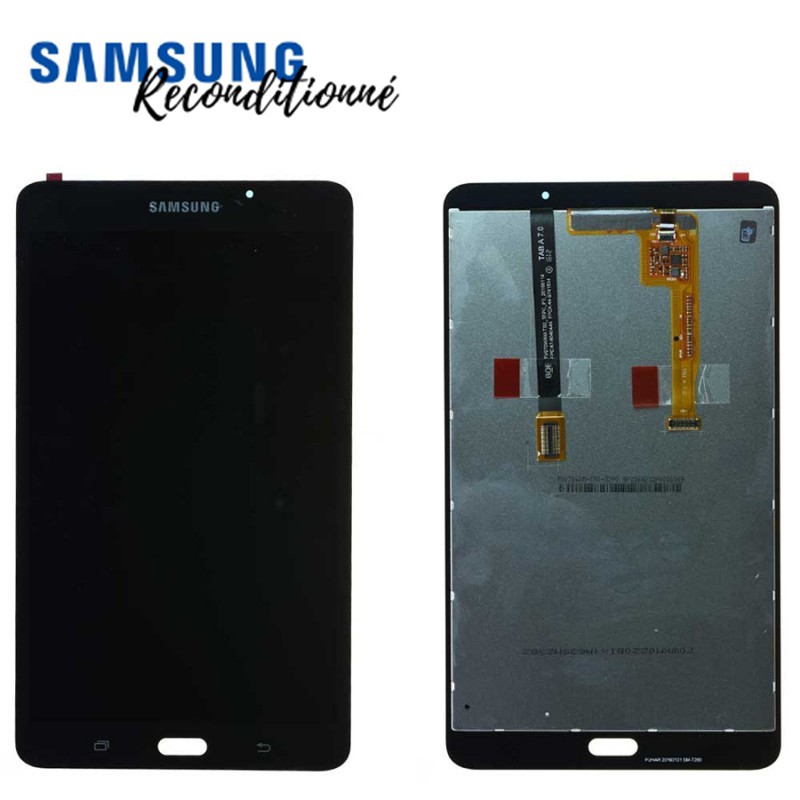 Ecran reconditionné noir Samsung Galaxy Tab A 2016 7" (T280)