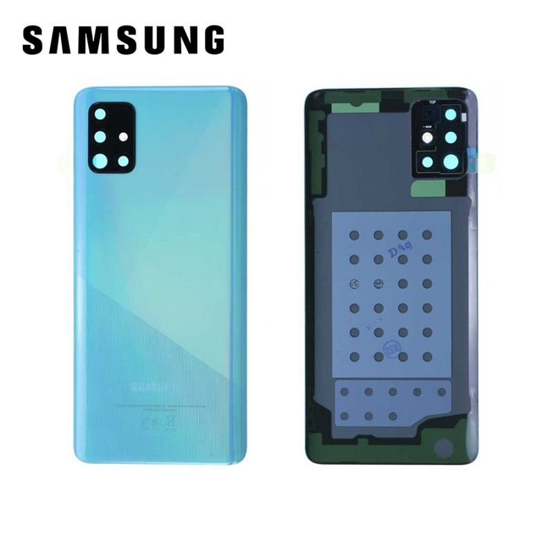 Vitre Arrière Bleue Samsung Galaxy A51 (A515F)