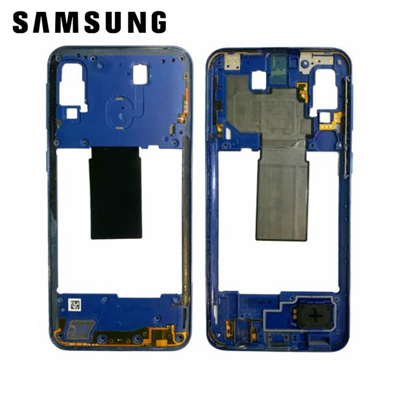 Châssis Intermédiaire Bleu Samsung Galaxy A40 (A405F)