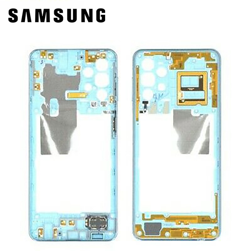 Châssis intermédiaire Bleu Samsung Galaxy A32 5G (A326B)