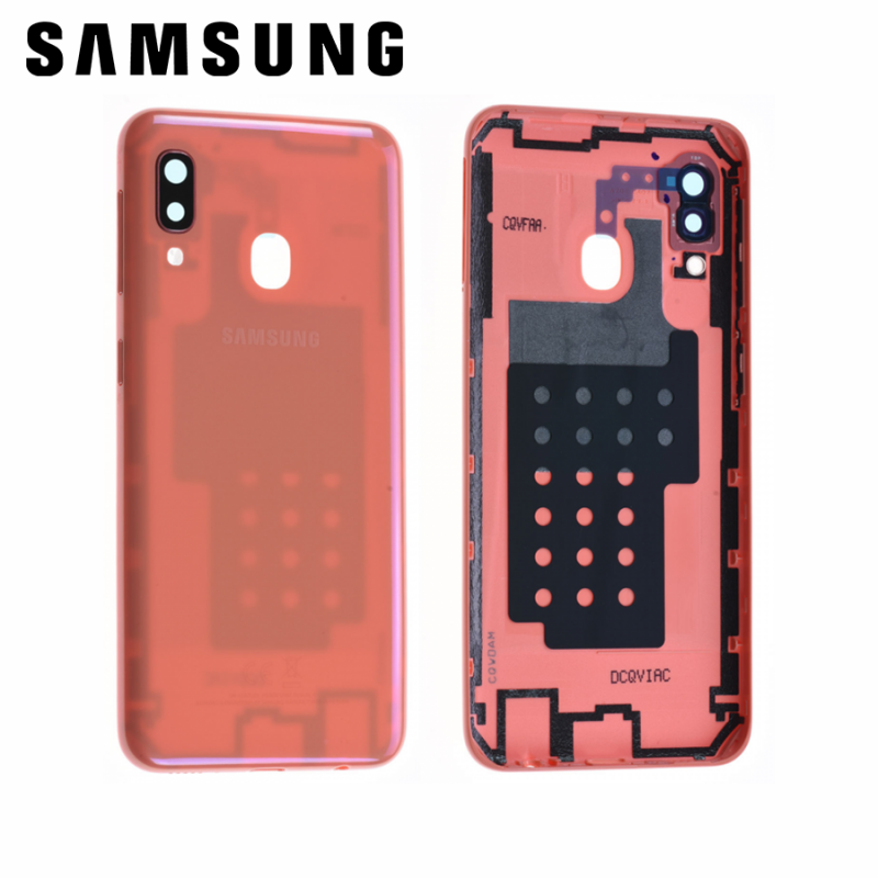 Face arrière Samsung Galaxy A20e (A202F) Corail