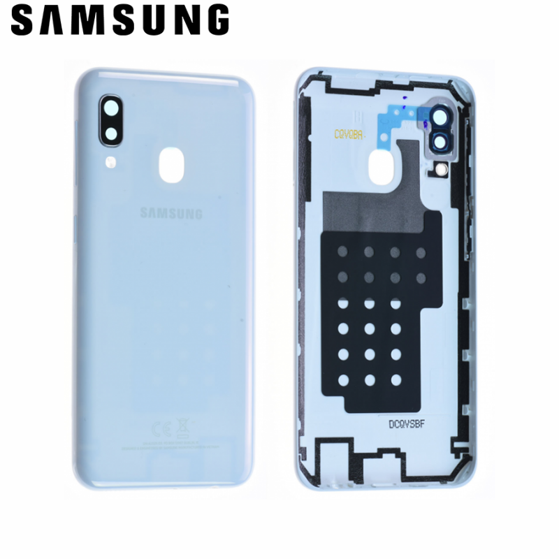 Face arrière Samsung Galaxy A20e (A202F) Blanc